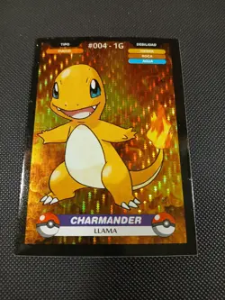 Pokemon 2024 Crealaser Database Peru Holo Charmander 004 US Seller - Image 1