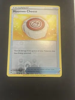 Reverse Holo Moomoo Cheese 156/185 Vivid Voltage NM Pokemon TCG - Image 1