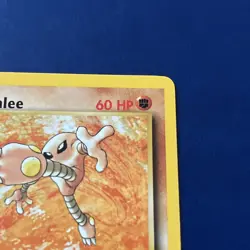 Hitmonlee 22/62 Fossil Set Unlimited Non Holo Rare Pokemon TCG English Wotc - Image 5