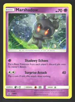 MARSHADOW - SM93 - SUN & MOON PROMO - COSMOS HOLO RARE - POKEMON TCG - NEAR MINT - Image 1