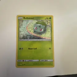 Bulbasaur 1/73 General Mills Promo Holo Shining Legends Pokemon TCG LP - Image 1