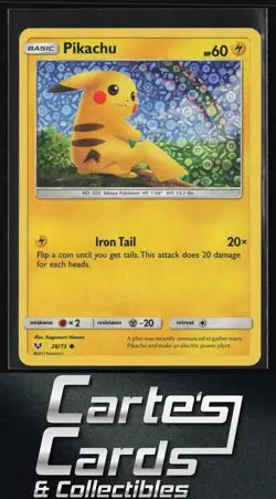 Pikachu - 28/73 (General Mills) Pokemon #028/073 Promo Holo - Image 1