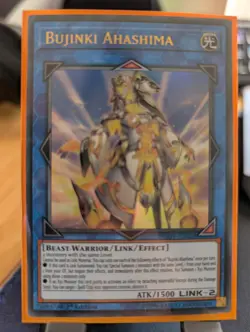 YuGiOh! Bujinki Ahashima DUOV-EN018 Ultra Rare 1st Ed - Image 1