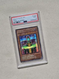 PSA 9 Jinzo CA00 Curse of Anubis Secret Rare 2000 Japanese Yu-Gi-Oh! - Image 1