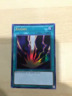 RAIGEKI (LCKC-EN088) - Yu-Gi-Oh! Ultra Rare Spell LP - Image 1
