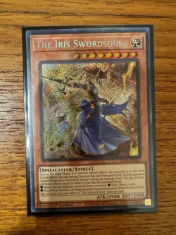 The Iris Swordsoul - RA01-EN023 - Secret rare - NM - Yugioh TCG - Image 1