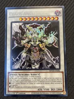 Chaos Angel MP24-EN086 Prismatic Secret Rare 1st Edition Yu-Gi-Oh! - Image 1
