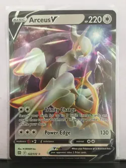Arceus V 122/172 Ultra Rare Near Mint Condition Card Pokemon TCG! Read Desc! - Image 1