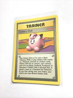 CLEFAIRY DOLL - 70/102 - Base Set - Pokemon Card - HP - Image 1