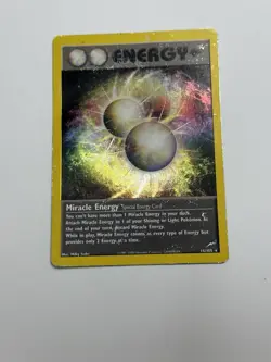 Pokemon Neo Destiny Miracle Energy TCG 16/105 Holo Rare Card - Image 5