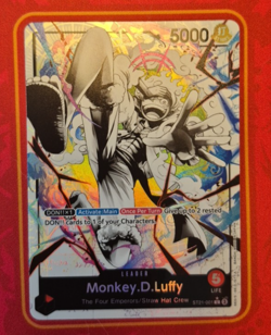MONKEY D. LUFFY ST21-001 ALTERNATE ART, 2025 ONE PIECE CARD GAME, ST21 - Image 1
