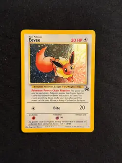 Eevee 11/53 Wotc Promo Holo Pokemon card vintage excellent rare - Image 1