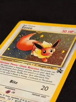 Eevee 11/53 Wotc Promo Holo Pokemon card vintage excellent rare - Image 2