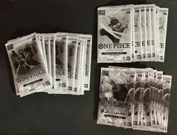 One Piece Card Game Welcome Pack, Winner Pack, Judge 2025 LOT 35 Packs NEW - Image 1