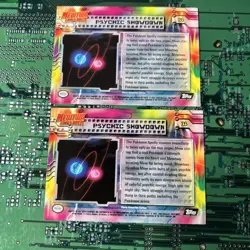 Psychic Showdown #33 Topps Pokemon Mewtwo Strikes Back Movie Card Black Logo 2 - Image 4