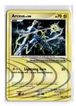 Arceus - AR6 - Pokemon Arceus Holo Card LP - Image 1