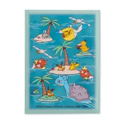Pokemon TCG SUNNY SEA Card Sleeves Pokemon Center - 65 SLEEVES - SEALED - Image 2
