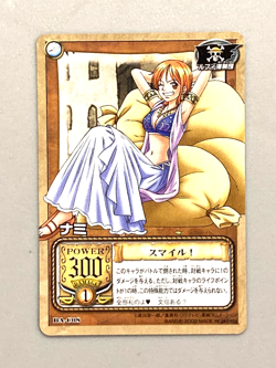 Nami BA-C08 One Piece From TV animation Card Vintage Japanese - Image 1