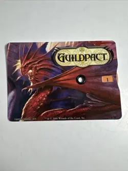MTG Guildpact Niv-Mizzet the Firemind Spindown Life Counter 1-30 Magic Rare Card - Image 2