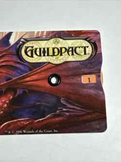 MTG Guildpact Niv-Mizzet the Firemind Spindown Life Counter 1-30 Magic Rare Card - Image 3