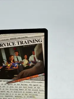 SHIPS SAME DAY The X-Files Card NM IN-Service Training Premiere Set 1996 CCG #2 - Image 4
