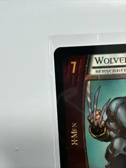 WOLVERINE Berserker MOR-027 VS System RARE FOIL MARVEL card 2004 NM+ 1st Edition - Image 3