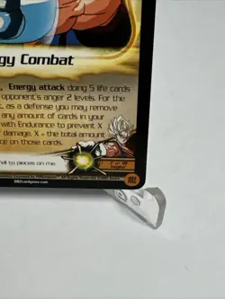 Dragon Ball Z Orange Palm Technique P8 Fusion Saga Dbz Tcg Promo Rare NM Card - Image 5