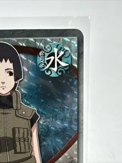 Naruto Trading Card Japanese TCG Common #336 Tsubaki NM Diamond Holo Foil Rare - Image 4