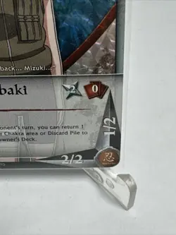 Naruto Trading Card Japanese TCG Common #336 Tsubaki NM Diamond Holo Foil Rare - Image 5