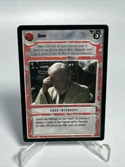 1995 Star Wars Customizable Card Game: Premiere Unlimited Sense LP-NM Card - Image 2
