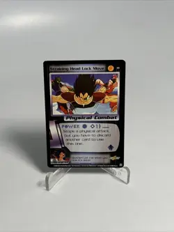 Straining Head Lock Move 2000 Score Limited Dragon Ball Z DBZ TCG #41 NM Card - Image 1
