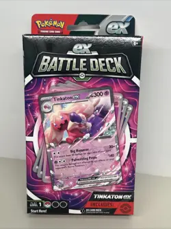 Pokemon TCG ex Battle Deck 2023 Tinkaton ex 60-Card Ready to Play Deck New - Image 1