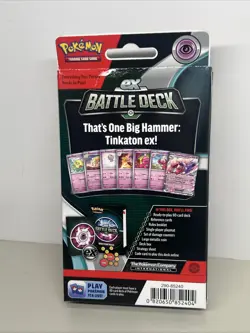 Pokemon TCG ex Battle Deck 2023 Tinkaton ex 60-Card Ready to Play Deck New - Image 2