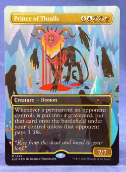 Prince of Thralls (Rainbow FOIL)MTG Secret Lair Drop Prismatic Nightmares SLD-NM - Image 2