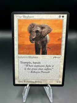 MTG MAGIC THE GATHERING ARABIAN NIGHTS WAR ELEPHANT (B) - Image 1