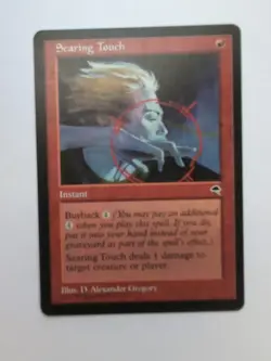 MTG Searing Touch (TMP) Tempest Regular Common 201 - Image 1