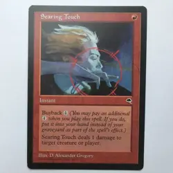 MTG Searing Touch (TMP) Tempest Regular Common 201 - Image 1