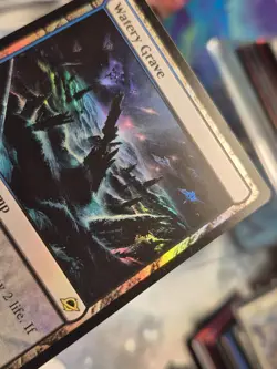 FOIL R 0261 Watery Grave Land Island Swamp Shock Edge of Eternities EOE MTG Card - Image 2