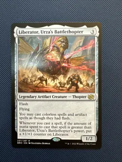 MTG Liberator, Urza's Battlethopter - Promo Pack: The Brothers' War (PPBRO) NM - Image 1