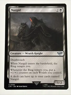 MTG Lord of the Rings Nazgul 0100 NM - Image 1