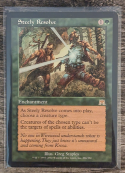 MTG: Steely Resolve (Onslaught)(RARE) - Image 1