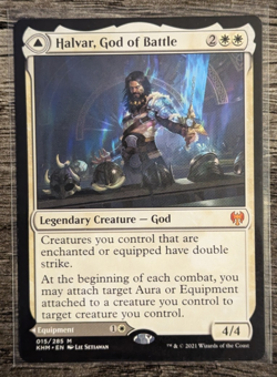 MTG: Halvar, God of Battle (Kaldheim) (MYTHIC RARE) - Image 1