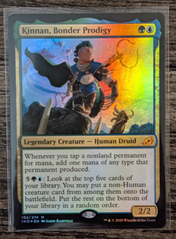 MTG: Kinnan, Bonder Prodigy (Ikoria: Lair of Behemoths)(FOIL MYTHIC RARE) - Image 1