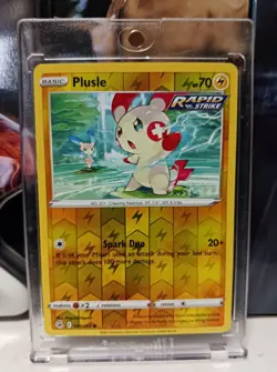 Reverse Holo Plusle 089/264 Fusion Strike Pokemon TCG NM - Image 1