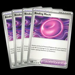 4x Binding Mochi 055/064 Shrouded Fable Playset Near Mint Pokemon TCG - Image 1