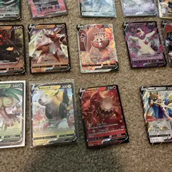 Pokemon Bundle Of 18 Cards. Mostly V’s And Vmax’s. All In Good Condition. 2 Gold - Image 3