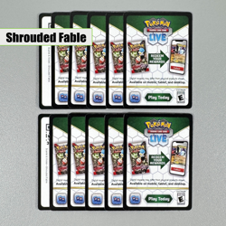 12 Pokemon TCG Online Codes - Shrouded Fable (12 Codes) Digital Delivery - Image 1