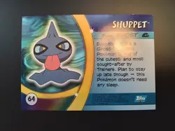 Pokemon Topps Advanced Challenge Holo Shuppet - Image 4