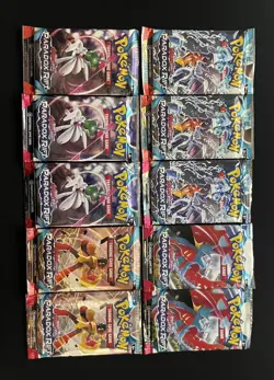 (Lot Of 10) Pokemon TCG: Scarlet and Violet Paradox Rift Booster Pack Sealed - Image 1