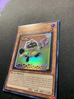 Lollipo ⭐ Yummy (UR) JUSH-EN018 Ultra Rare 1st Edition Near Mint YuGiOh! - Image 2